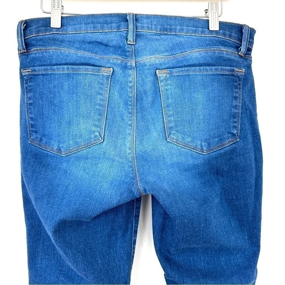 J. Brand Karma jeans, medium rise, skinny leg, stretch denim in a medium wash - Picture 6 of 13